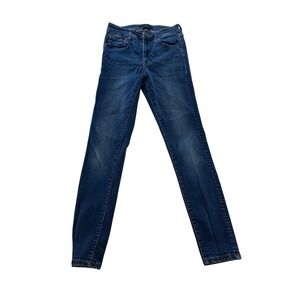 Aero High Rise Skinny Jeans Size 6 Dark Wash Denim‎ Womens